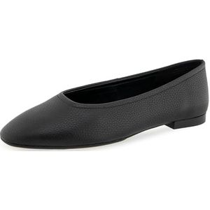 Aerosoles Amelie Ballet voor dames, plat, zwart kiezelleer, maat 44 EU