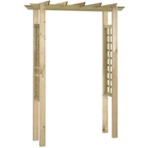 VidaXL Rozenboog 150x60x204 cm - Geïmpregneerd Hout