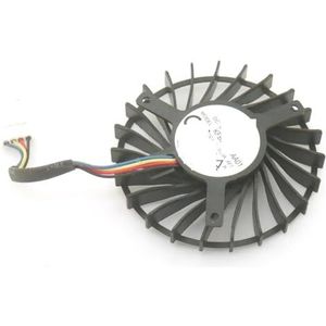 KFB0512HAA01 56mm 12V 0.20A 4 Wire Video Card Cooler Fan For AMD for FirePro W7100 Cooling(Black)