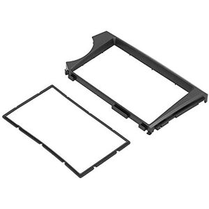 Car Stereo Frame, Car Radio Frame Easy Install Zwart voor vervanging voor SSANG YONG Actyon/Kyron 2006-2009