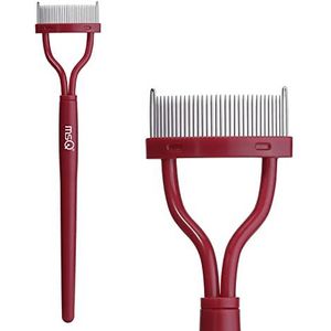 Wimperkam, wimperscheider, mascara-applicator, wimperdefiniër met kamafdekking, boogontwerp, cosmetisch gereedschap, zwart