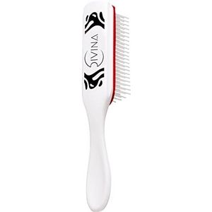 De Curl Definer DIVINA BLK Denman Stylingborstel en definitie voor krullend en superkrullend haar