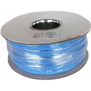 ChunLK 100M 10MM Gevlochten Uitbreidbare Mouw PET Strakke Isolatie Nylon Mouwen Bescherming Uitbreidbare Mesh Draadkous(Blue)