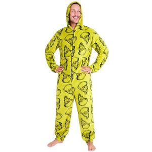 The Grinch - Onesie - Groen - Fleece Overall met Capuchon