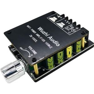 Versterker, YS-XPS Audio-eindversterker 2x150W TDA7498E Krachtige audiomodule 2.0 Dual Channel Bluetooth-compatibel 5.0 for thuisbioscoop(ZK-1002L 2x100W)