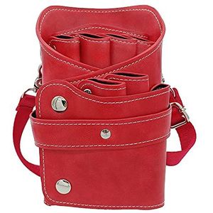 Kapper Schaartas Professionele Kapper Gereedschapstas Kapper Schaar Tas Kapper Tas PU Leer Schoudertas 281 Rood