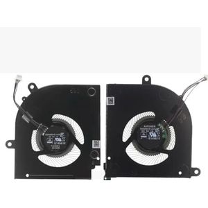 CPU GPU-koelventilatoren voor MSI voor Stealth 15M 2021 A11 A11SEK A11UEK A11SDK BS5405HS-U4W BS5405HS-U4X Notebook PC-ventilatorkoelerradiator(CPU GPU Both)