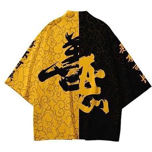 FRESQA Zomer Kimono Streetwear Chinese Stijl Mode Samurai Cosplay Kostuum Japanse Mannen Kimono Yukata 2023 Vrouwen