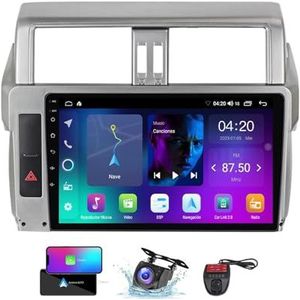 Android 13 2 DIN autoradio voor Toyota Land Cruiser Prado 150 2013-2017-GPS Navi | Gratis achteruitrijcamera| 10 inch Scherm met Carplay Android Auto/FM RDS DAB/BT/SWC/DSP Stereo(NF-2)