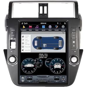 Android 15 Auto Radio Sat Navi voor T-oyota Prado(2014) 12.1 Inch Touchscreen Multimedia Speler met Draadloze Carplay 2 Din GPS Navigatie FM RDS BT 5G-WiFi SWC DSP,4g+64g