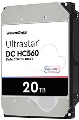 WD Ultrastar DC HC560 WUH722020BL5204 20 TB harde schijf - 3,5 intern - SAS [12Gb/s SAS]