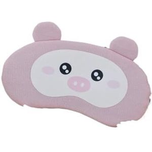 Cartoon slaapsteun ijs oogschaduw koeltas slaapmasker cover ijs pack koude ontspannende ogen verzorging gel gezondheidszorg gereedschap (stijl2-roze)