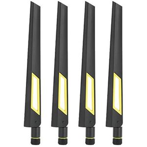 4 Stuks Wifi Router Antenne voor RT ‑ AX88U AX6000 2.4G / 5G Dual ‑ Band 10dB SMA Netwerkkaart Antenne