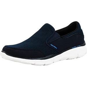 Skechers Mens Equalizer Persistent Instapper, Donkerblauw, 44.5 EU
