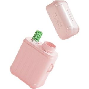 Reinigingsset for oorpiercings, reinigingsoplossing for oorpiercings, flosdraad for piercings, wegwerpreinigingstool for oorpiercings met 240 stuks flosdraad for oorpiercings en 10 ml reinigingsoploss