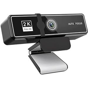 4K Webcam 2K Full HD Webcamera 30fps Auto Met Microfoon USB for PC Computer Laptop Video Mini Camera(2K)