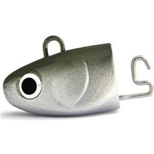 Fiiish - Black Minnow - N°5-2 Jig Heads Shallow - 15G - Kaki - Bm157