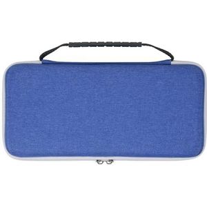 Toetsenbordopbergtasje, toetsenbordhoes, Opberghoes for toetsenbord en muis, veelkleurig, 36,5 x 12,8 4,2 cm(Blue)