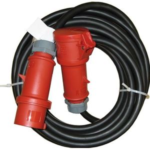 Aktobis - 32A CEE-verbindingskabel H07RN-F 5G6 - 10 m - IP44
