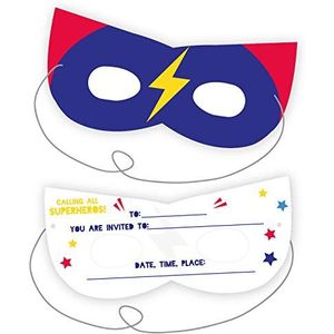 Super Hero Mask Invitation