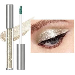 Vrouwen Parelmoer Gezicht Vloeibare Oogschaduw Markeerstift Glanzende Eyeliner Glitter Diamant Oogschaduw Waterdichte Oogmake-up Schoonheid (Size : A6)