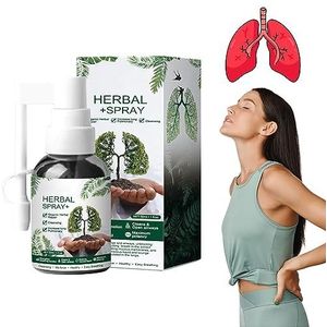 Googeer Herbal Lung Cleanse Mist, Respinature Herbal Lung Cleanse Mist-Powerful Lung Support, Respinature Herbal Lung Cleanse Mist, Herbal Lung Cleanse Spray (1PCS)