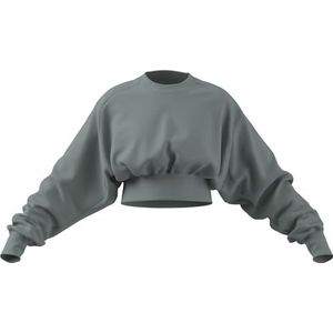 adidas Mujer SOFT LUX SWEATSHIRT, Wonder Sage, L