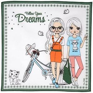 Merrysquare - Kinderzakdoeken - 100% katoen - Ca. 30 cm - 6 stuks (Dreams)