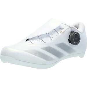 adidas Unisex The Road BOA Cycling Sneaker, White/Silver Metallic/Black, 13 US Men