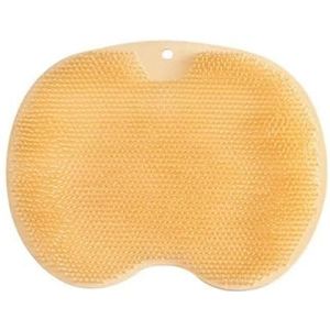 Badsponzen for volwassenen, badspons, mesh poef badspons, schuim Loofah spons (Size : Orange)