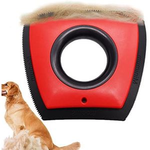 Haardetailer voor hondenhaar | Siliconen kattenhaarverwijderaar Gemakkelijk schoon te maken | Cat Hair Remover Car Detailing Squeegee Pet Hair Brush voor meubels Automotive Imtrub