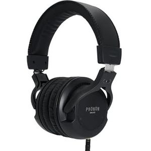 PHONON SMB-02G Subtonic Studio Monitor Basic Hoofdtelefoon Zwart, Voor professioneel studiogebruik