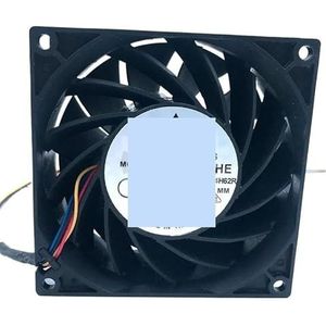 DELTA PFR0912XHE 90mm 12V Speed ​​PWM Mining Fan | 185CFM Kogellagerkoeler voor GPU Rig/ASIC Miner/Serverkoeling
