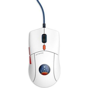 NZXT Lift 2 Starfield, lichte symmetrische gamingmuis, bedraad, gewicht slechts 58 g, 8 kHz opvragensnelheid, optische schakelaar, optische sensor met 26.000 dpi, voeten van 100% PTFE