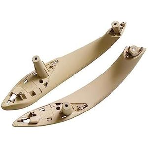 Handgrepen Het Interieur Auto Binnendeurgreep Voor BMW 3-serie F30/F31 (2011-2019) 51417279311(‎Beige-2pcs-rear)