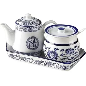 Melk- en suikerset, suikerpot van roestvrij staal, kleine suikerpot met lepel voor thuis, hotel en cafés/567