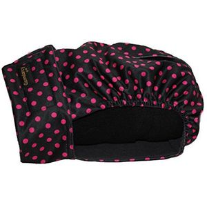 Glenndarcy Vrouwelijke hondenluier - Waterdichte Stof - Black Pink Dots XXXL Pants only