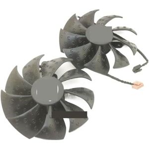 2 stuks PLD09220S12HH 86mm DC12V 0.55A 4-pins voor EVGA RTX3050 3060 3060ti XC zwarte grafische kaartkoelventilator
