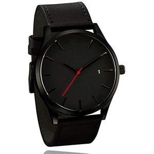 OUMIFA Vervanging Band Mannen Horloges Mannen Sport Quartz Klok Man Leger Militaire Horloges voor Mannen/Vrouwen Horloge Band (Kleur: Zwart)