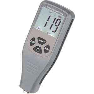 Autolakdiktemeters Filmlakdiktemeter Meetbereik 0-1300 for metaal, ijzer, staal, koper, PVC Hoge gevoeligheid