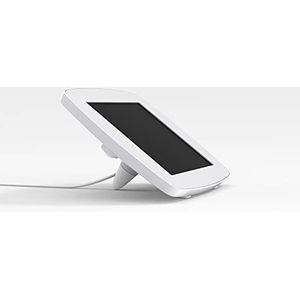 Bouncepad Lounge | Samsung Galaxy Tab S3 9.7 (2017) | Wit | Zichtbare camera aan de voorkant en startknop |
