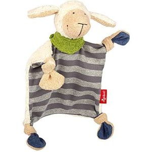 sigikid Meisjes en jongens, knuffeldoek schaap mooi, baby knuffeldoek grijs/kleurrijk, 41955