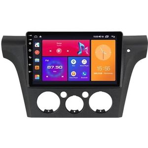 Dubbele DIN Android 14 Autoradio - Mitsubishi Outlander 1 2002-2008 - 9 Inch QLED Touch Screen - Draadloze Carplay - Android Auto - GPS Navigatie - 4G WiFi