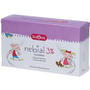 Buona Nebial Solzione Ipertonica 3% 20 Flaconcini Da 5 ml