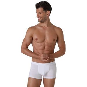 LVB Supima Stretch Cotton boxershorts van katoen voor heren, Wit, M