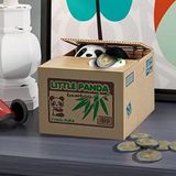 Mikamax – Panda Bank – Spaarpot – cadeau voor panda lovers – geld sparen – Schattige panda – Geld speelgoed – Dierengeluid – Panda spaarpot – Kinderen spaarpot