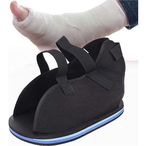 Voetorthese, laarzen voor fracturfixatie, ademende, antislip, waterdichte revalidatieschoenen met open teen en verstelbare riem voor bescherming na de operatie (MD)