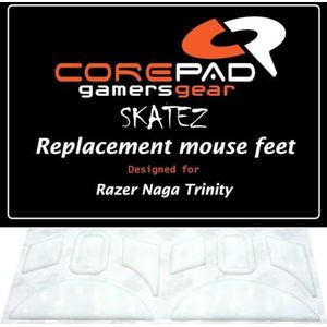 Corepad Skatez - PRO 150 vervangende muisvoeten compatibel met Razer Naga Trinity