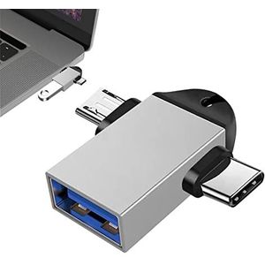 USB 3.0 USB-adapter, mobiele telefoon U-schijfkaartlezer - kan worden gebruikt voor media-tv-sticks, mobiele telefoons en tablets