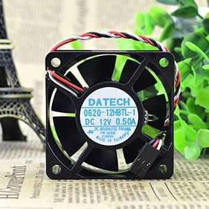 0620-12HBTL-1 DC12V 0.50A 6020 temperature control server fan CPU cooler fan